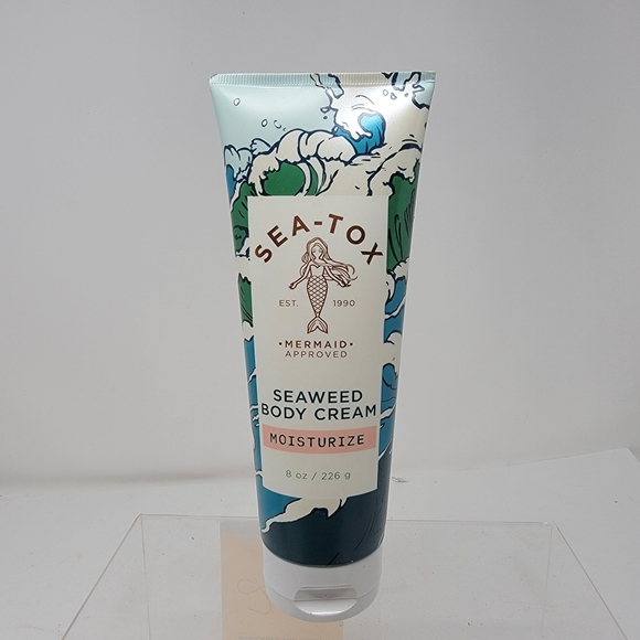 Bath & Body Works Sea Tox Body Cream Seaweed Body Cream Lotion 8 oz - Picture 1 of 4